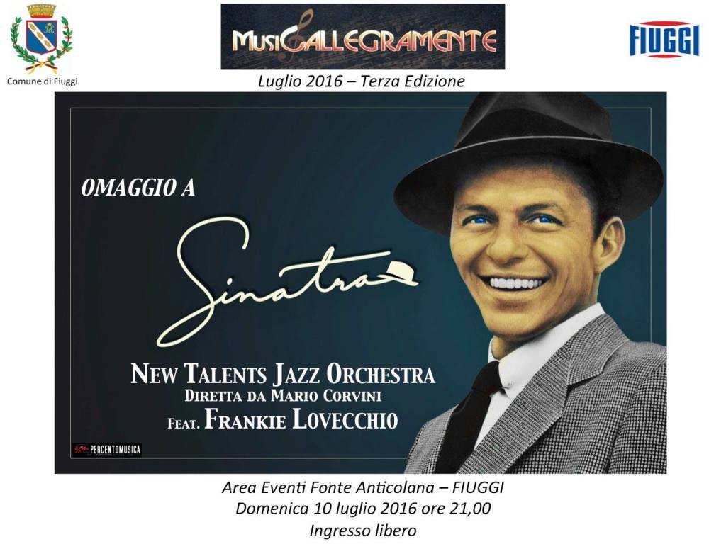 Omaggio a Sinatra - Fiuggi 2016